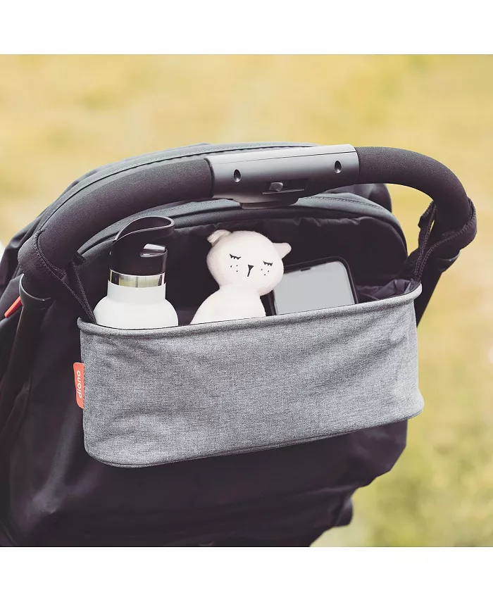 Diono Buggy Buddy Universal Stroller Organizer with Cup Holders, Secure Attachment, Zippered Pockets