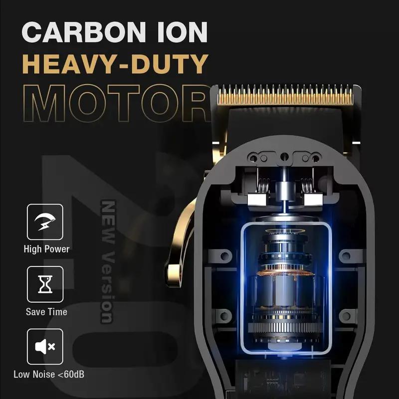 SUPRENT PRO Cordless Hair Clippers for Men – Professional Grade