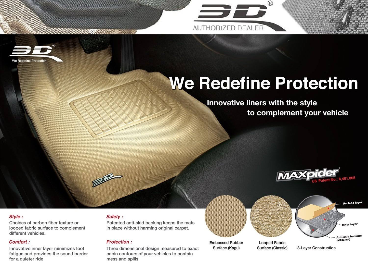 3D MAXpider M1LX0531309 Kagu Cargo Liner (Black)