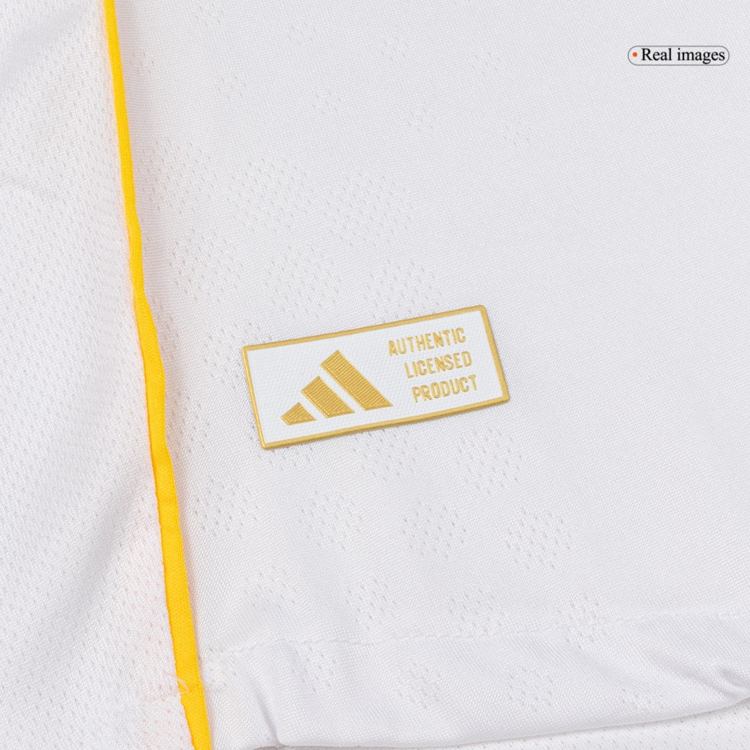 Real Madrid Home Long Sleeve Player Version Jersey 2025/26