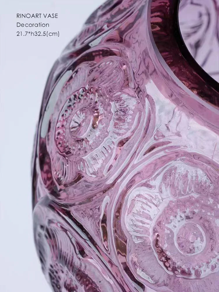 DC149 - Home Decor French Embossed Glass 