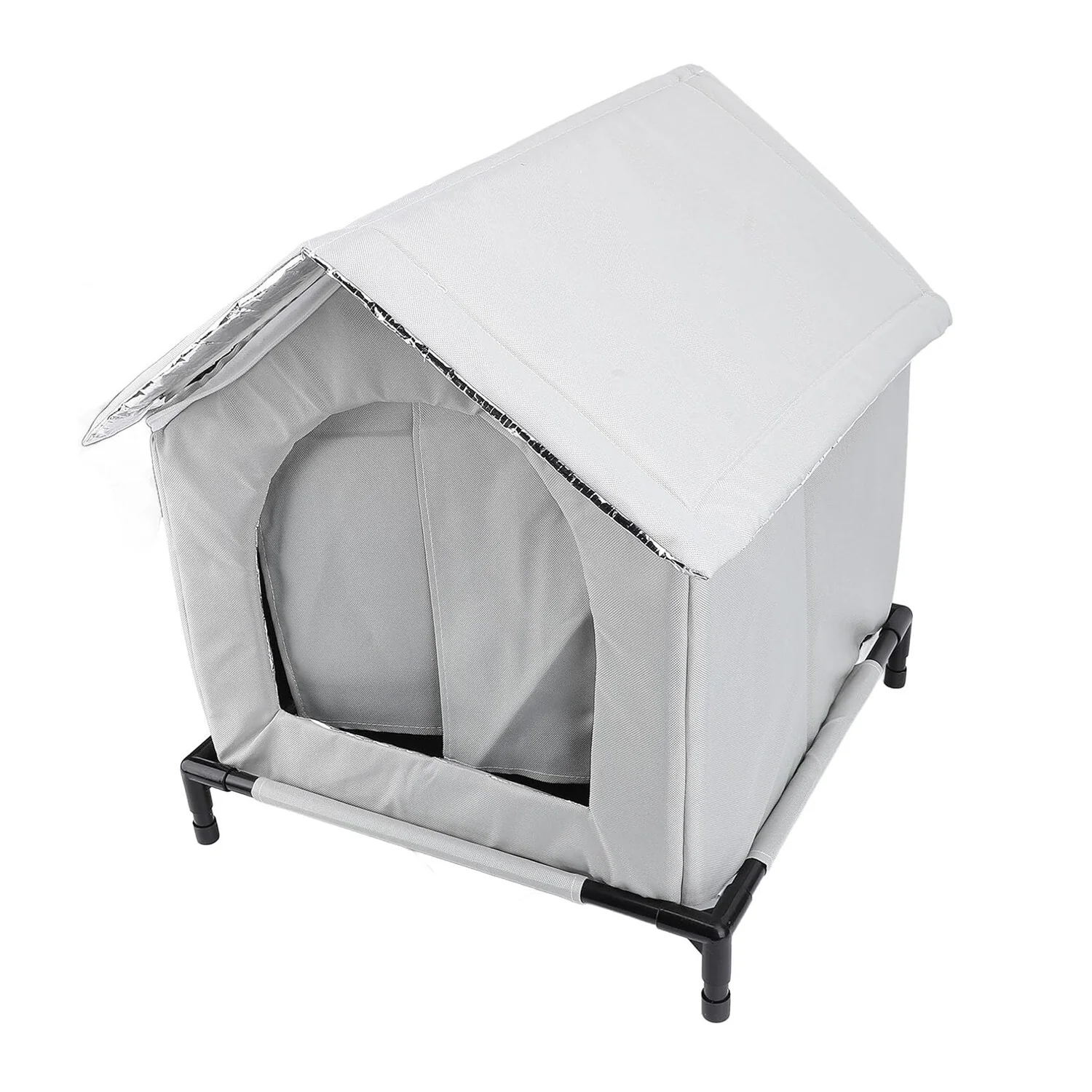 Winter Cat Shelter Cat House Insulated Warm Stray Cat Bed Waterproof with Base