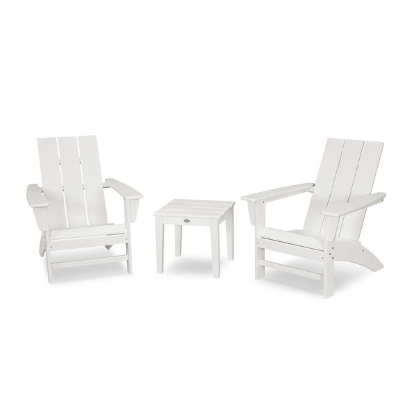 POLYWOOD Modern Adirondack 3Piece Set