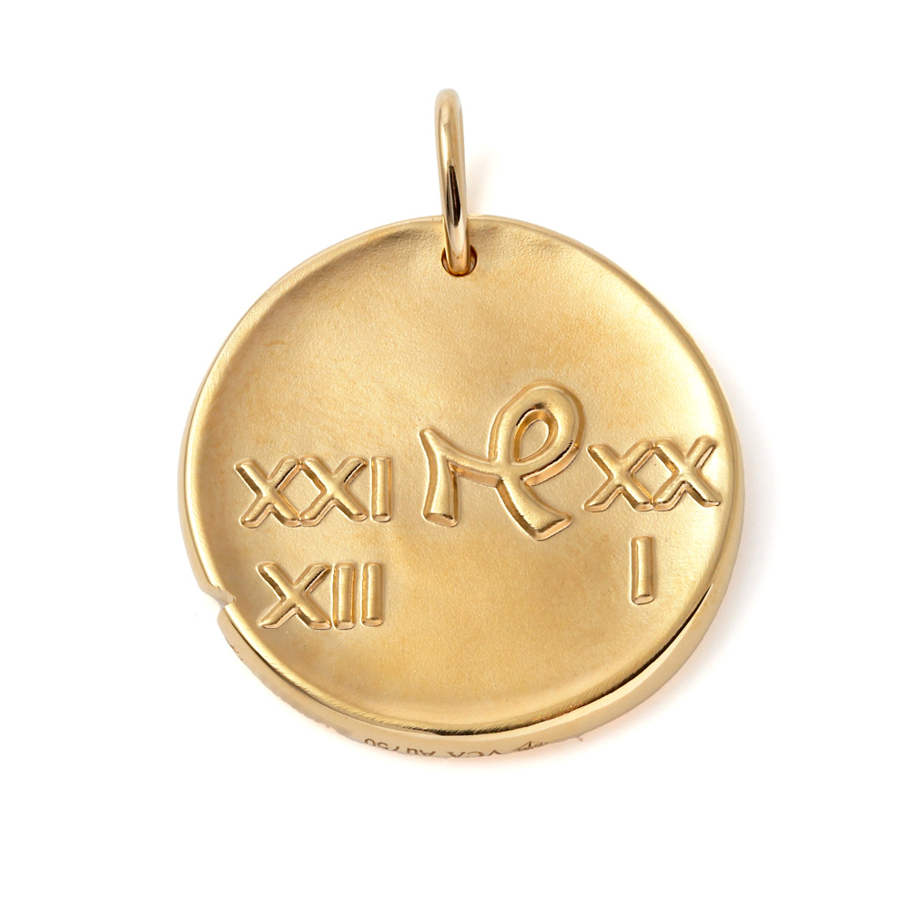 Van Cleef & Arpels Zodiac Medal Capricorni (capricorn) Necklace 18K Yellow Gold VCARP7SR00