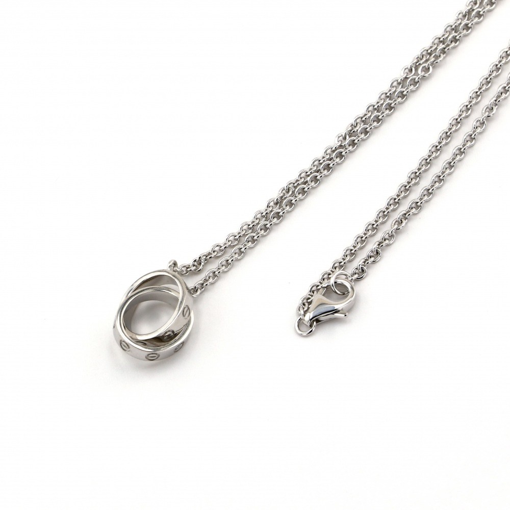 Cartier Love Necklace 18K White Gold