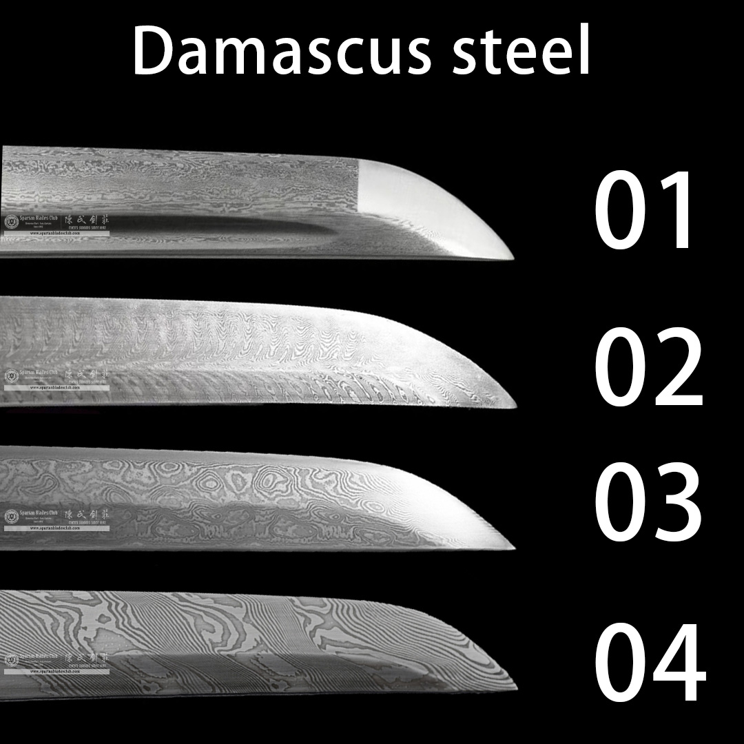Custom Your Katana | Damascus Steel | Spartan Blades Club | CHEN'S SWORDS 1892 - Spartan Blades Club - 陳氏劍莊1892