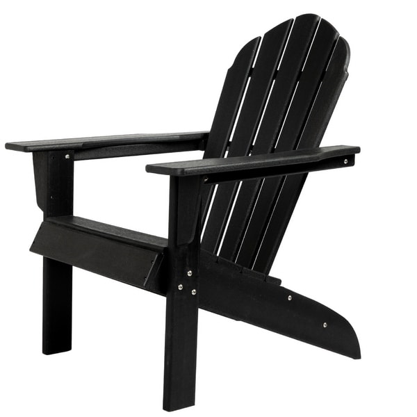 ResinTeak All Weather Essential Adirondack Chair,HDPE Poly Lumber