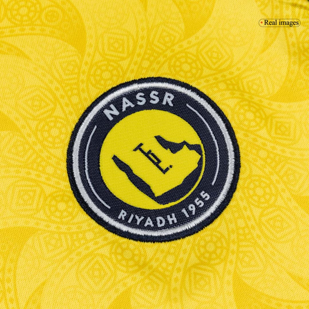 Al Nassr Home Kids Soccer Jerseys Kit 2025/26