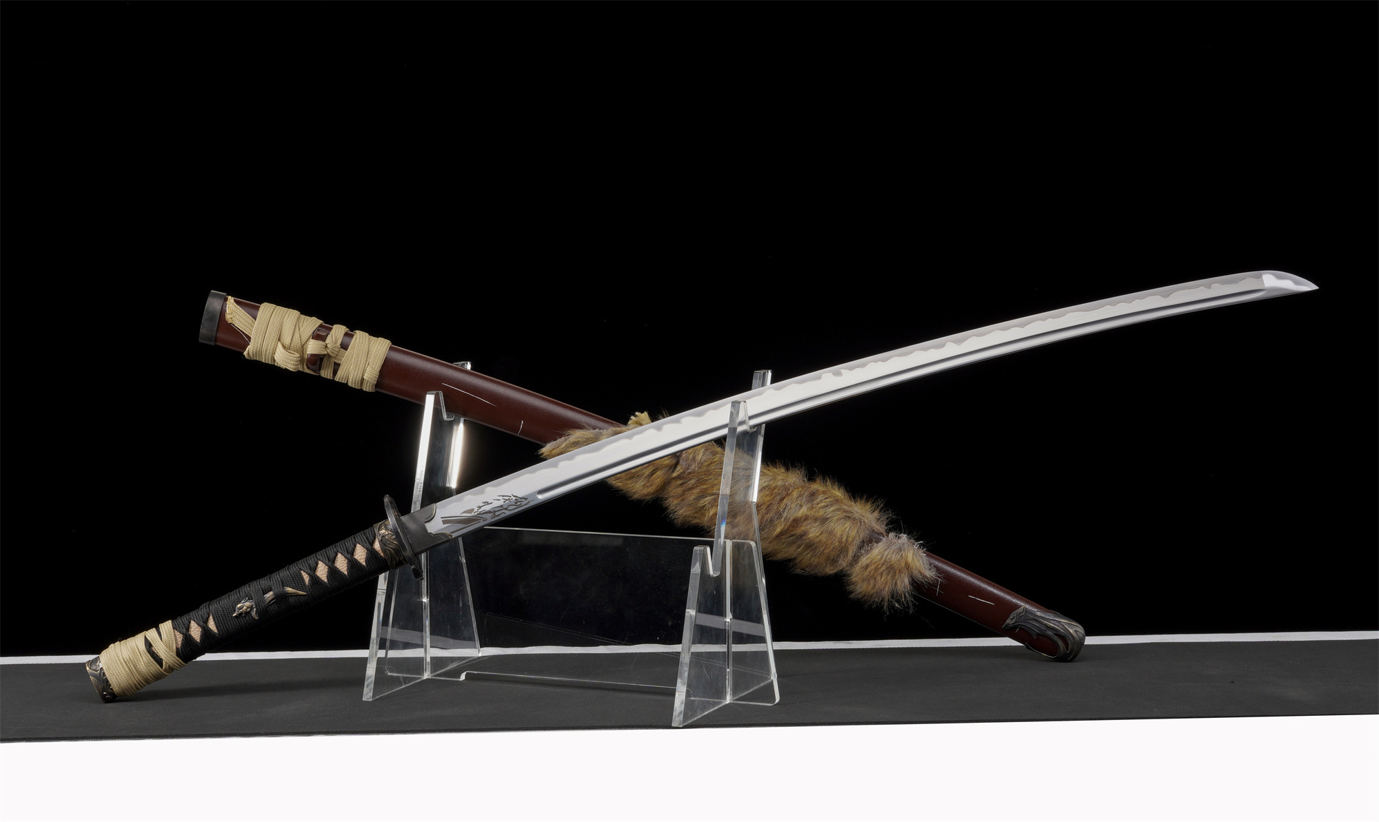 Ghost of Yotei Katana – Wolf Blade, Manganese Steel, Full Tang