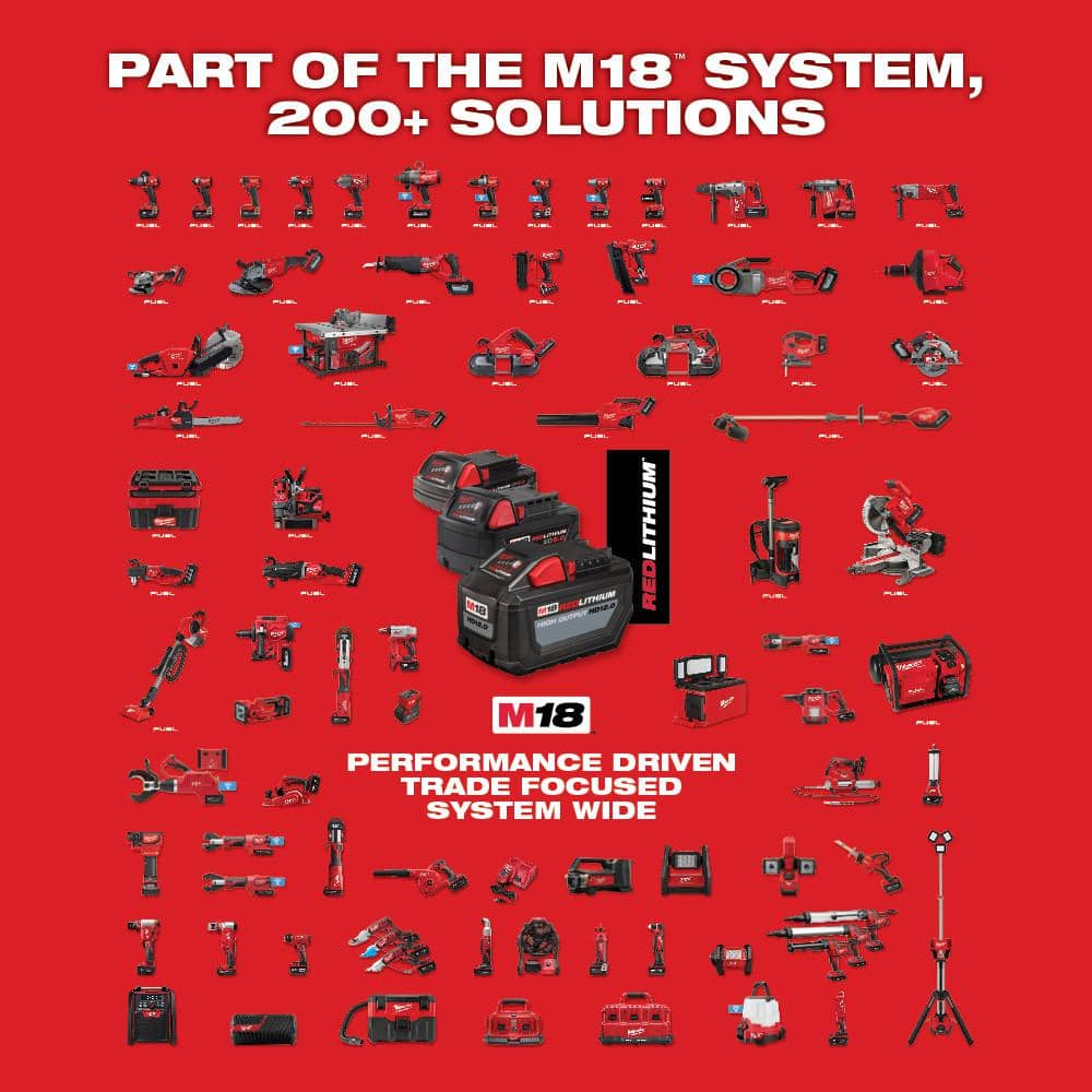Milwaukee M18 18-Volt Lithium-Ion High Output 6.0Ah Battery Pack (2-Pack) 48-11-1862