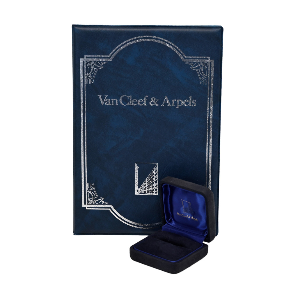 Van Cleef & Arpels Fleurette Ring 18K Yellow Gold Diamond
