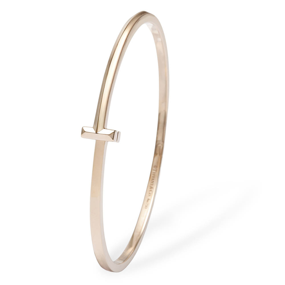Tiffany & Co. Tiffany T T-one Double Bracelet 18K Rose Gold