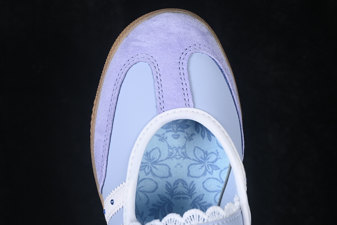 Adidas Samba Jane Mary Jane Lazy Life Shoes Light Blue/Blue LA5345