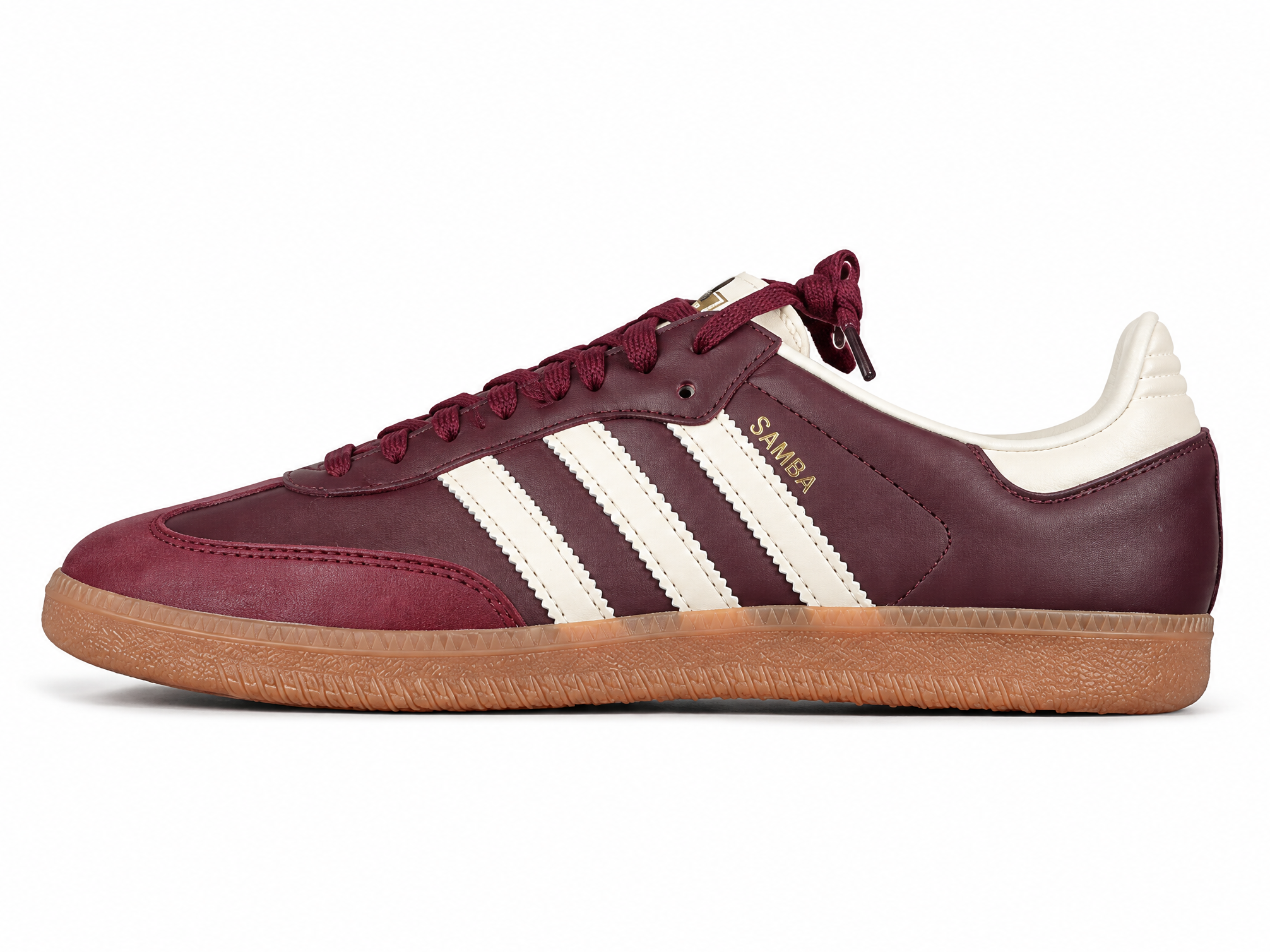 Adidas Samba Og Maroon/Cream White/Gold Metallic ID0477