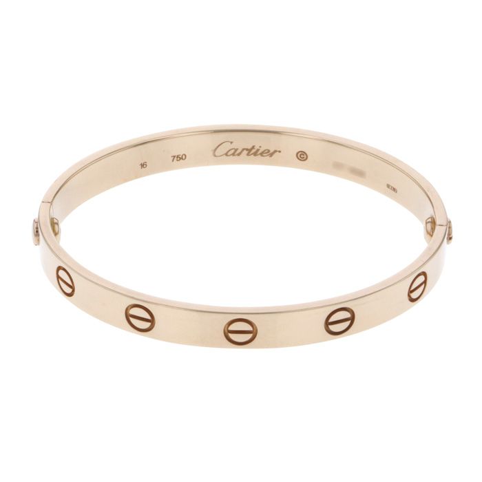 Cartier Pink Gold Love Breath K18PG Bracelet