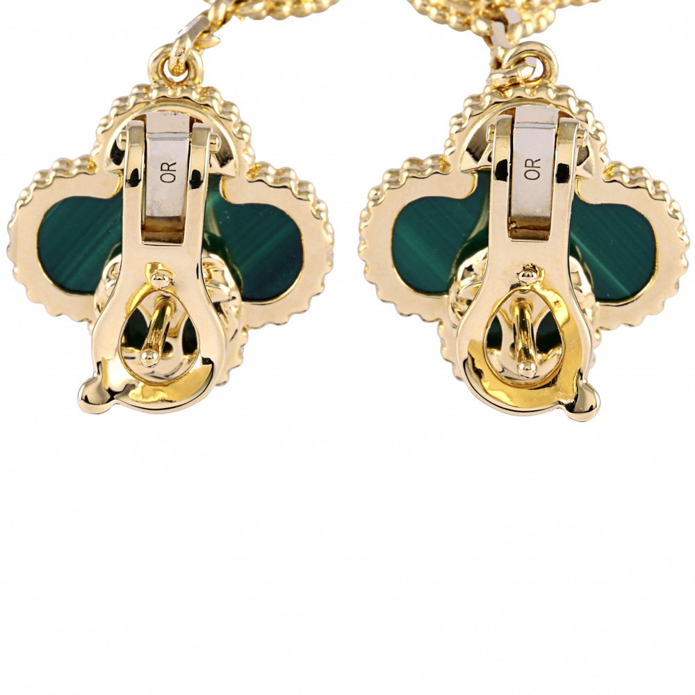 Van Cleef & Arpels Magic Alhambra Earrings 18K Yellow Gold VCARO9II00