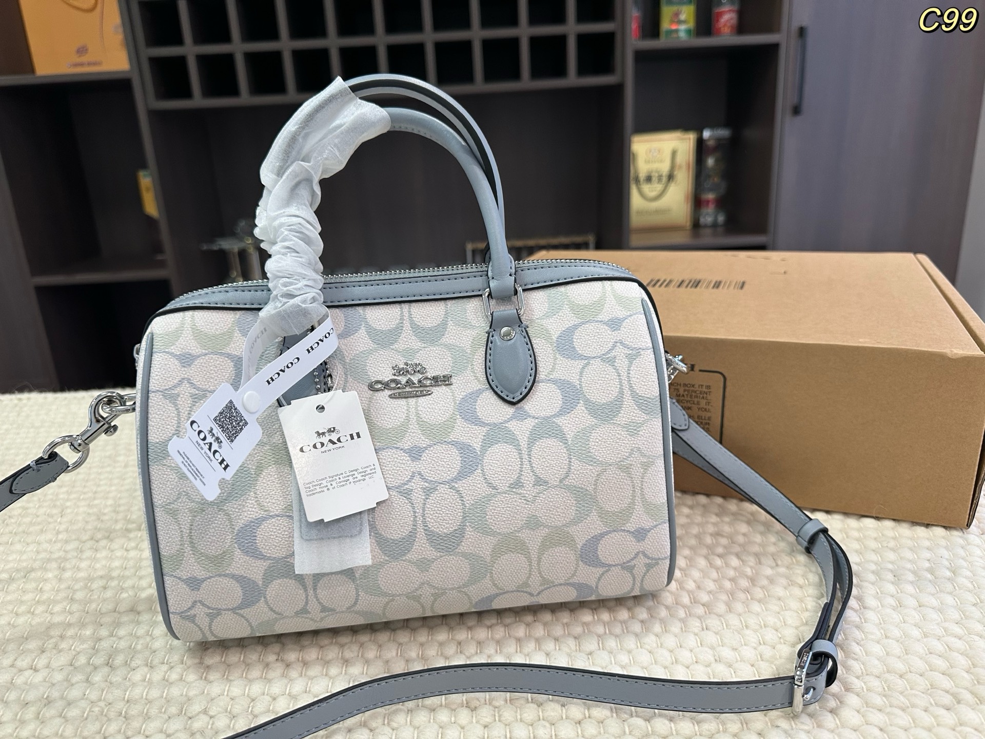 Coach Rowan Mini Boston Bag - cnluxepick