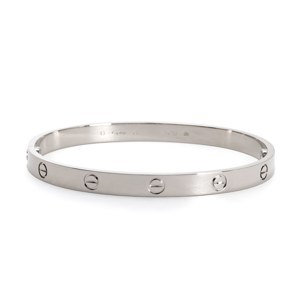 Cartier Love Bracelet 18K White Gold B6067600