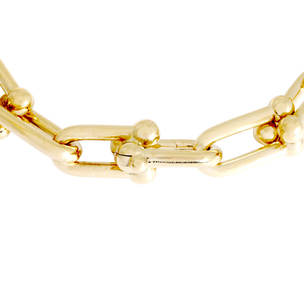 Tiffany & Co. Hardware Bracelet 18K Yellow Gold