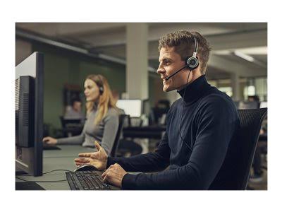 Sennheiser Century SC-660 Binaural NC Headset - Silver