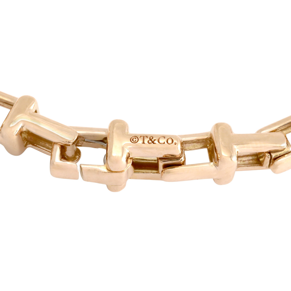 Tiffany & Co. Tiffany T Narrow Bracelet 18K Rose Gold