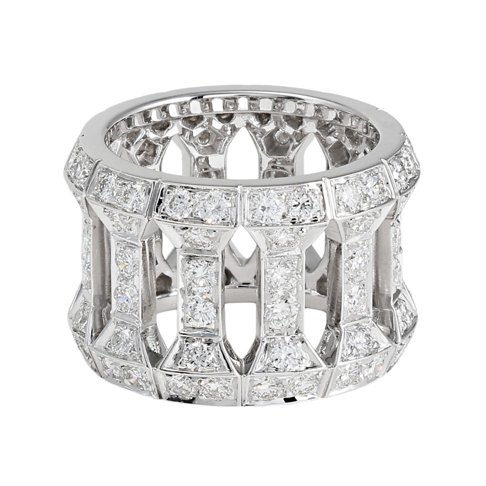 Cartier Antalya Ring 18K White Gold Diamond N4029200