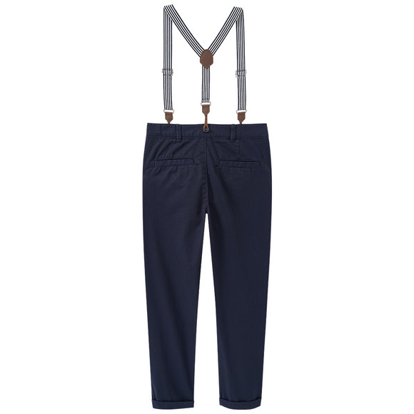 Topolino Jungen Chinohose mit Hosenträgern