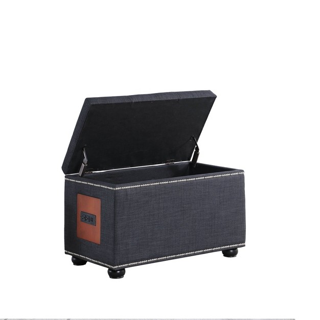 Storage Ottoman With Charging Station Ore International