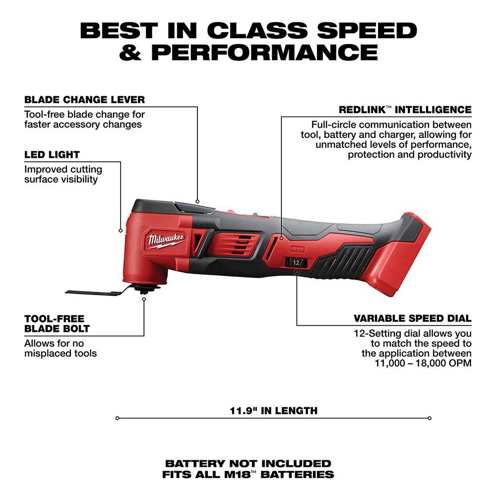 Milwaukee M18 Multi-Tool – 2626-20