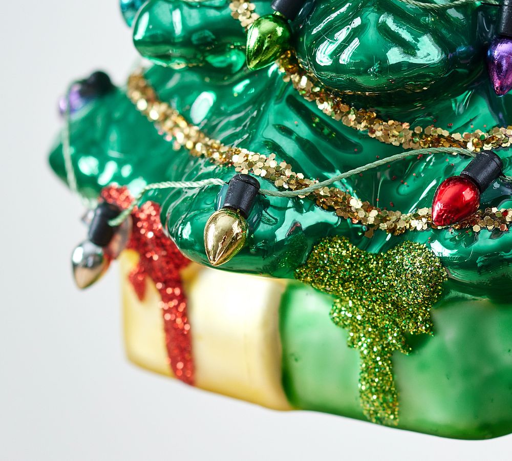 Mercury Tree with Presents Ornament  sgtnighsdesigns