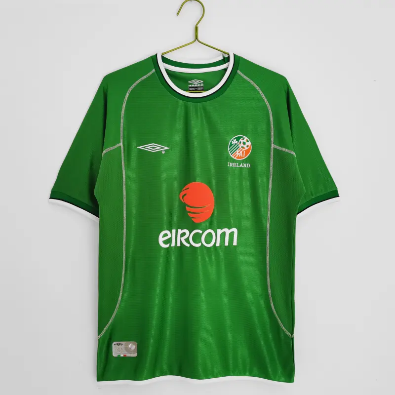 Retro Ireland 2002 Home Jersey