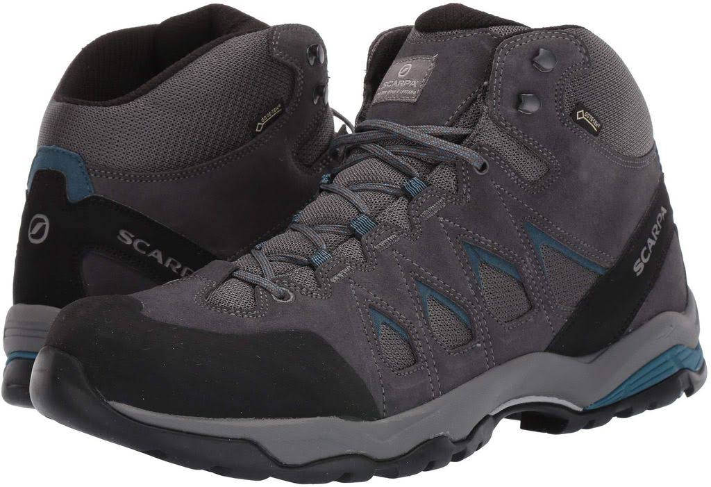 Scarpa Men&s Moraine Mid GTX - Grey/Lake Blue - 43