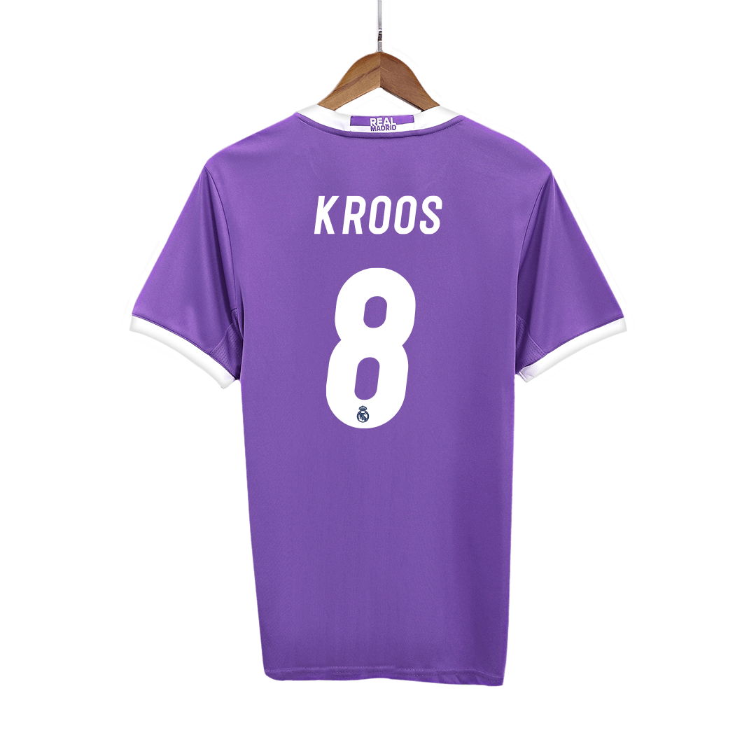 Retro Soccer Jersey KROOS #8 Real Madrid Away 2016/17
