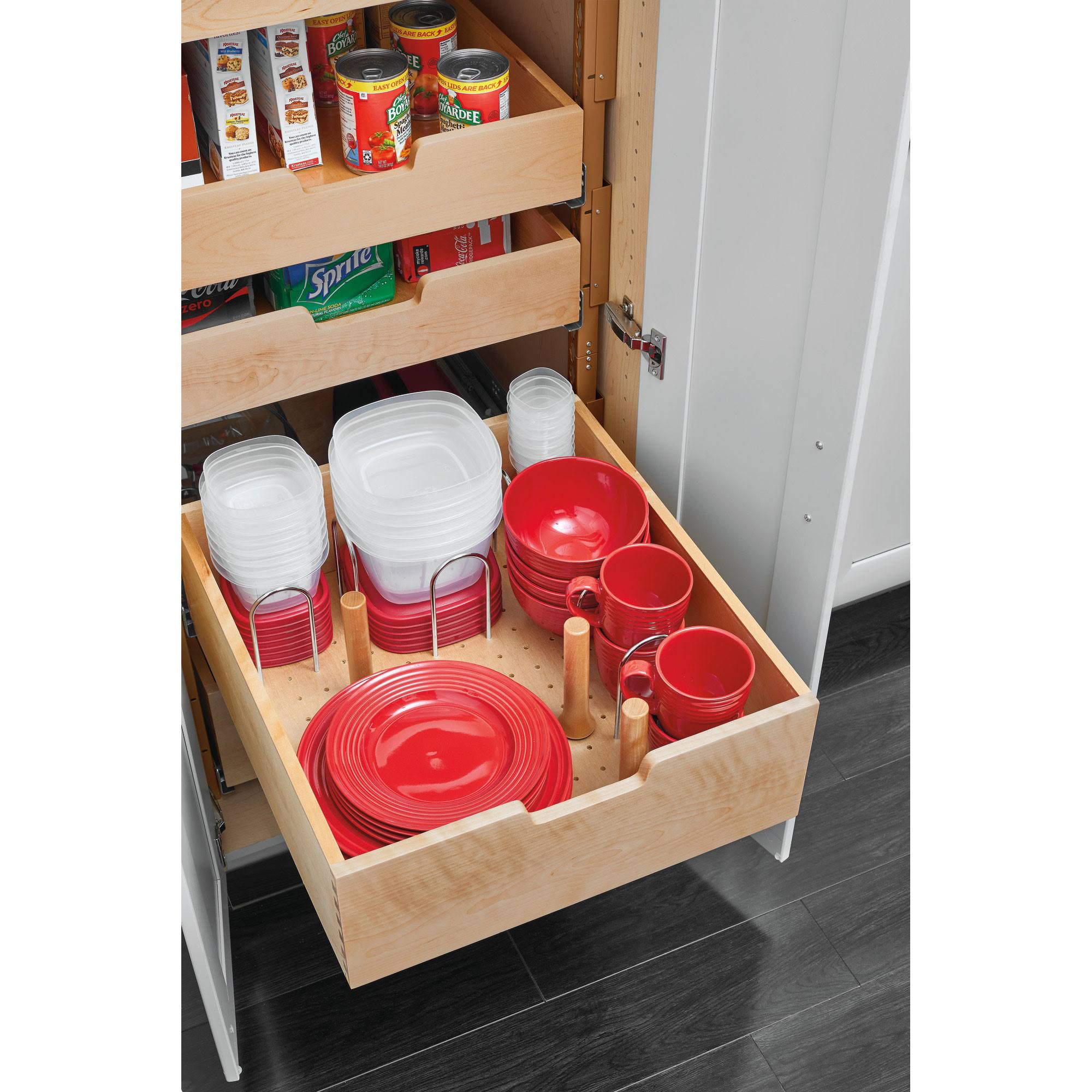 Rev-A-Shelf - 4PIL-18SC-2 - 15x22 Wood Pilaster System Kit