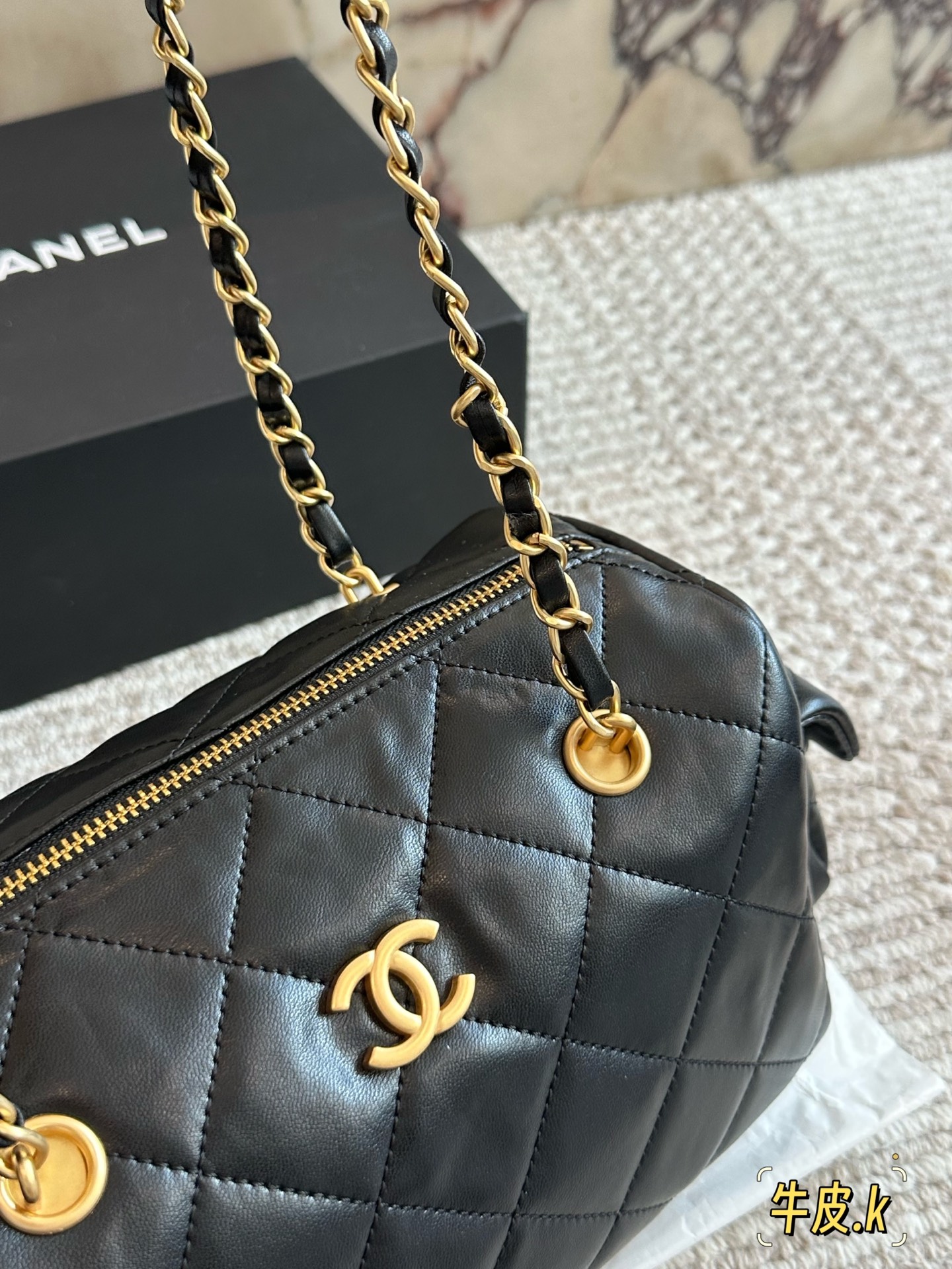 Chanel 25k bowling chain bag - cnluxepick