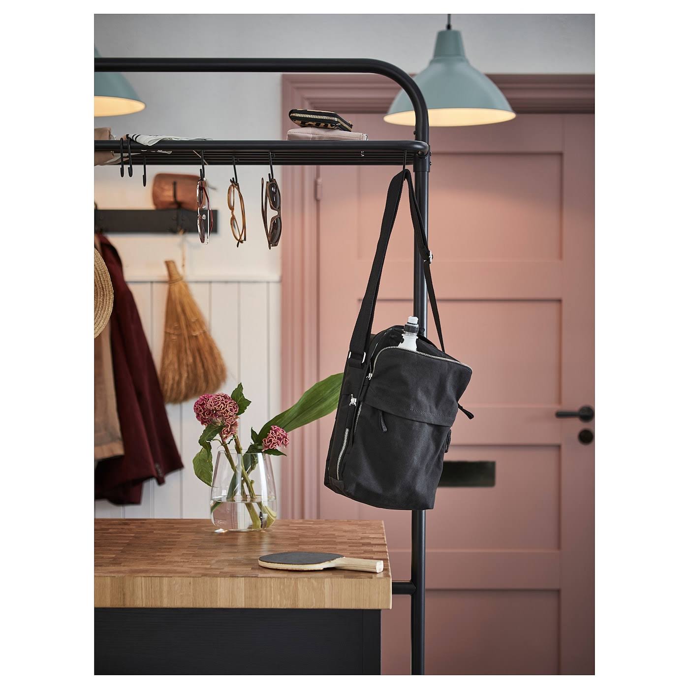 IKEA - VADHOLMA Kitchen Island, Black/Oak, 49 5/8x31 1/8x35 3/8