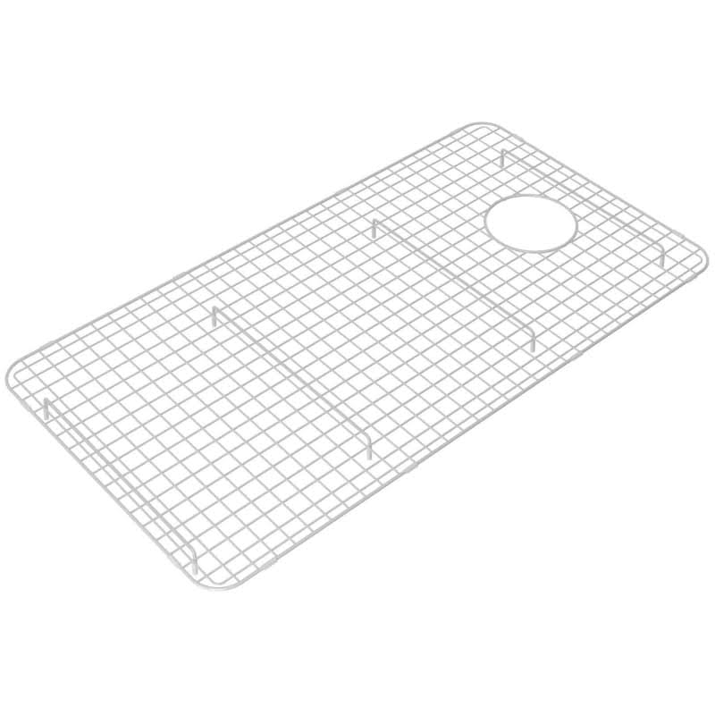 Rohl WSGAL3620WH Allia Wire Sink Grid for Kitchen Sink Finish: White