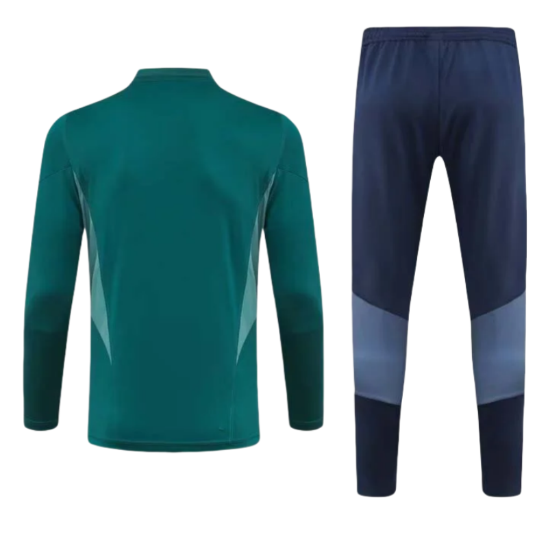 Arsenal Half-Pull Training Suit Green Football Shirt 2023/2024