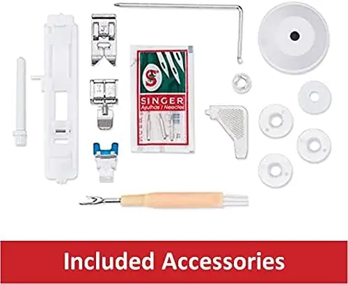 SINGER Heavy-Duty 4423 Sewing Machine – Full-Metal Frame, 97 Stitches, LED Light & 1-Step Buttonhole