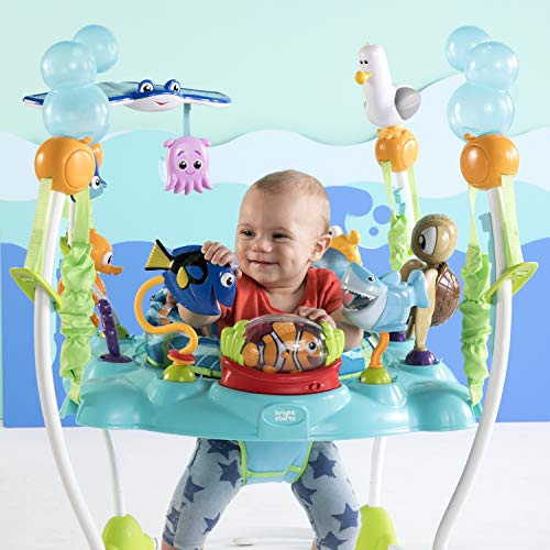 2026 Bright Starts Baby Finding Nemo Sea of Activities Baby Activity Center Jumper