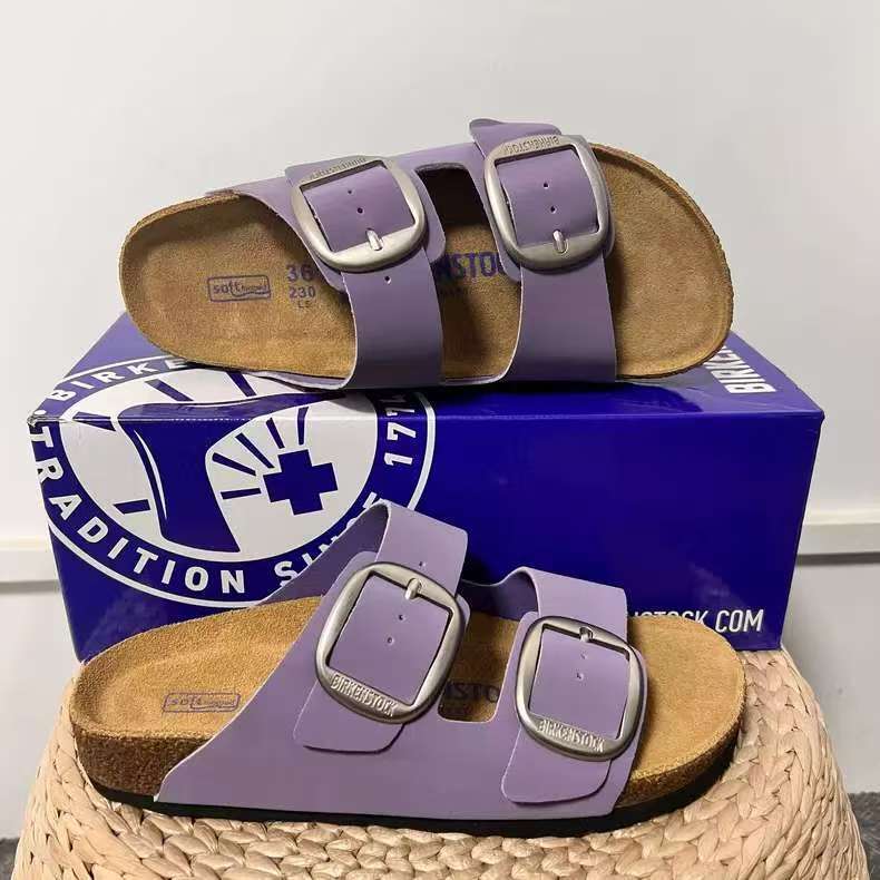 Birkenstock Arizona Matte Leather Casual Sandals