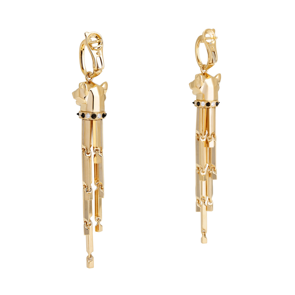 Cartier Panthère Do Earrings 18K Yellow Gold N8041500