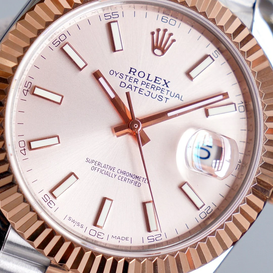 DATEJUST 41MM TWO-TONE ROSE GOLD JUBILEE BRACELET