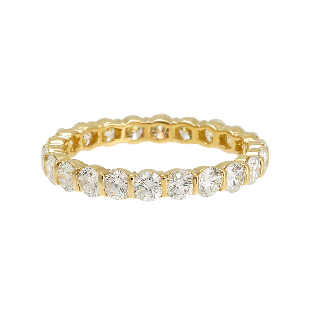 Tiffany & Co. Tiffany K18 Yellow Gold Ring Diamond
