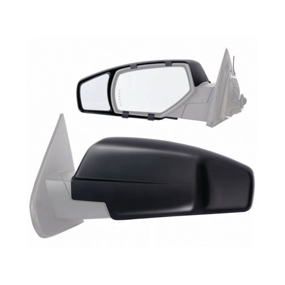 K-Source 80910 Snap-On Towing Mirrors For Chevy Silverado, GMC Sierra (14-18)