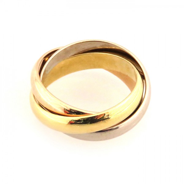 Cartier Trinity Ring Tri-Gold