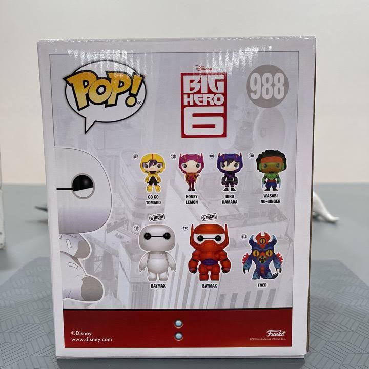Funko Pop! Big Hero 6 #988 - Baymax [6 inch] with Mochi Exclusive