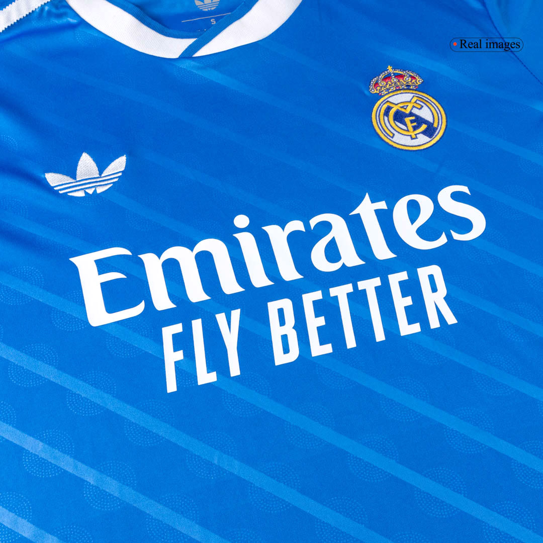 Real Madrid Third Away Long Sleeve Jersey 2025/26