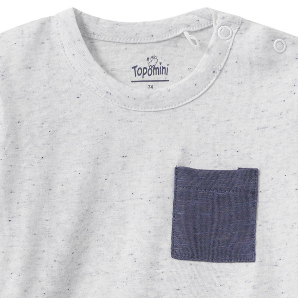 Topomini Baby T-Shirt mit Brusttasche