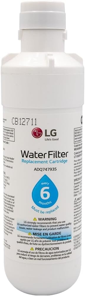 2.5 Gallon Fuel Can, 11.75′′ x 8′′ x 10′′”, Red &6 Month / 200 Gallon Capacity Replacement Refrigerator Water Filter